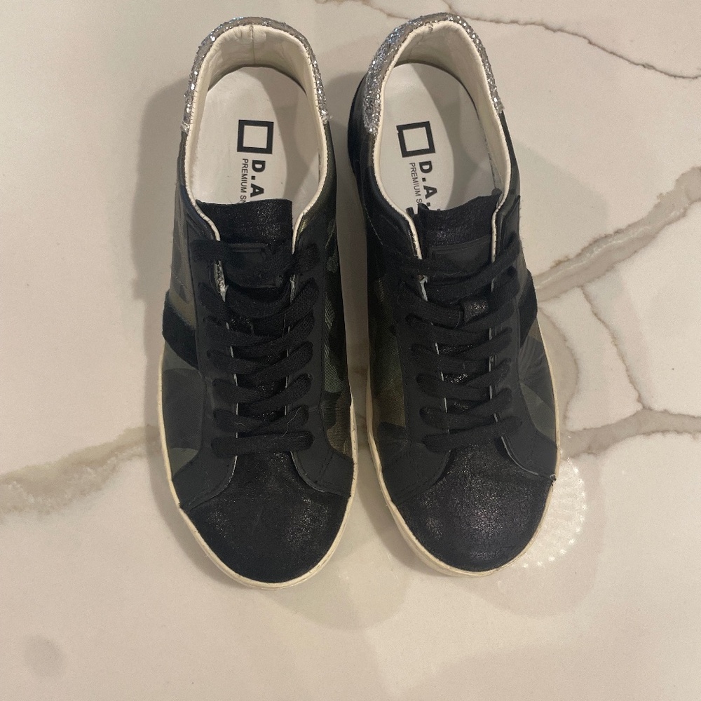 D.A.T.E Camouflage sneakers